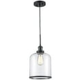 thumbnail image 2 of Trans Globe Lighting PND-2184 BK Dorina 8" Wide Mini Pendant - Black, 2 of 7
