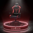 thumbnail image 6 of CAPHAUS Commercial Grade Gaming Chair, Upgraded Cylinder & 3D Armrest, Ergonomic Video Game Chair, Adjustable Height Office Chair, Racing Swivel Recliner, Headrest & Lumbar Support, Red, 6 of 9