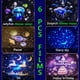 thumbnail image 3 of Proyector de luz nocturna de cielo estrellado, proyector de Galaxia de constelación infantil, lámpara de proyección de cielo estrellado de nebulosa giratoria de 360 grados, 3 of 5