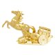 thumbnail image 4 of Estatua de caballo, escultura de animal, regalo de cumpleaños, figura de resina, adorno para dormitorio Oro, 4 of 8