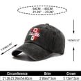 thumbnail image 6 of 2026 Soccer Fan BaseballHat USA Canada Mexico Flag Graphic Sports Hat Adjustable Strap Unisex, 6 of 6
