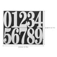 thumbnail image 6 of LOLIPPYY 8 Sets White Address Numbers for Mailbox, Modern Paper Design, and Stylish for Residential Use, 6 of 6