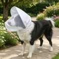 thumbnail image 4 of HONGLIN Adjustable Dog Hood, Breathable Mesh Head Cover for Small to Medium Dogs, Protective Dog Face Mask for Foraging and Outdoor, L, Black, 4 of 7