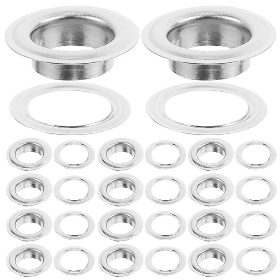 RENACLIPY Stainless Steel Grommets Silver for Various Applications 200Pcs