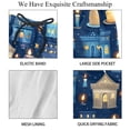 thumbnail image 4 of luoweisi Men's Beach Shorts Quick Dry Swim Trunks with Mesh Lining Candle L, 4 of 5