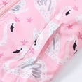 thumbnail image 5 of Coerni Baby Boys Windbreaker Hooded Jacket Kids Cute Waterproof Outwear Lightweight Print Raincoats Zip Up Button Down Coat, 5 of 9
