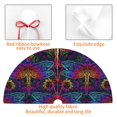 thumbnail image 4 of Sikiie Mandalas Dragonfly 30-48 inches {designName} Print Christmas Tree Skirt Snowman Xmas Tree Skirt with Edge Christmas Decorations for Holiday Party36", 4 of 7