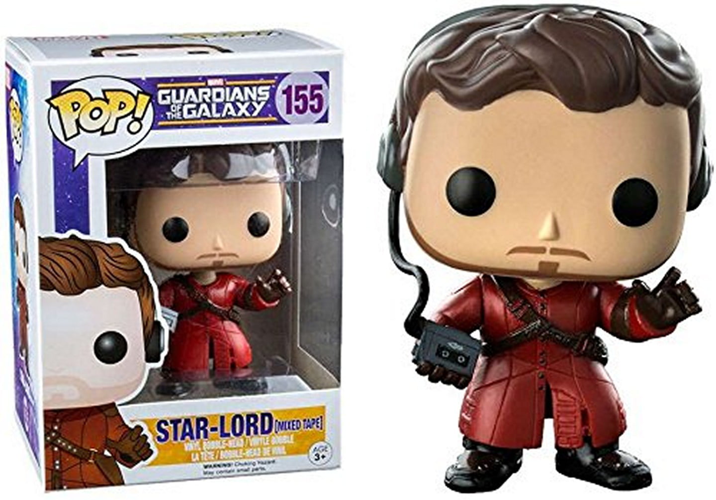 Funko Marvel Guardians of the Galaxy POP Marvel Star-Lord Exclusive Vinyl  Bobble Head 395 Classic Comic Version - ToyWiz
