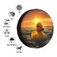 thumbnail image 4 of Balery Cartoon Swimming Yellow Duck Cubiertas para Neumáticos - Protector Resistente para Neumáticos de Camioneta, SUV, Remolque, Camper y RV-14 inch, 4 of 6