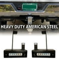 thumbnail image 3 of Race Sport 2020-2023 Fits Chevrolet Silverado Fits GMC Sierra 2500 3500 Chrome Series Bolt On Hitch Bar Reverse Light Kit GMHB20UPSL, 3 of 5
