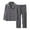 Grey, variant on Aocisk Pajamas for Kids Kids Button Down Top and Pants Long Sleeve Soft Comfortable Cloth Sets Home Loungewear Sleepwear Outfit Sleepwear for Boys Beige Over 16