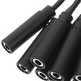 thumbnail image 3 of UPOUART 8Ud Cable Para Altavoces Negro Con Conector 2.5mm Mono Para Uso Doméstico Y Exterior, 3 of 8
