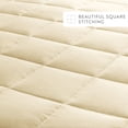 thumbnail image 5 of Noble Linens Yellow Square Pattern Quilted Coverlet Set, Twin / Twin XL, 5 of 12