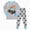 H537-Grey, variant on TOWED22 Toddler Girls Boys Pajamas Cotton Cute Graphics Pjs Sets Long Sleeve Print Jammies Fall Winter Sleepwear 6-24 Months 2t 3t 4t 5t 6t 7t 8t 9t Children(Red,7-8 Y)