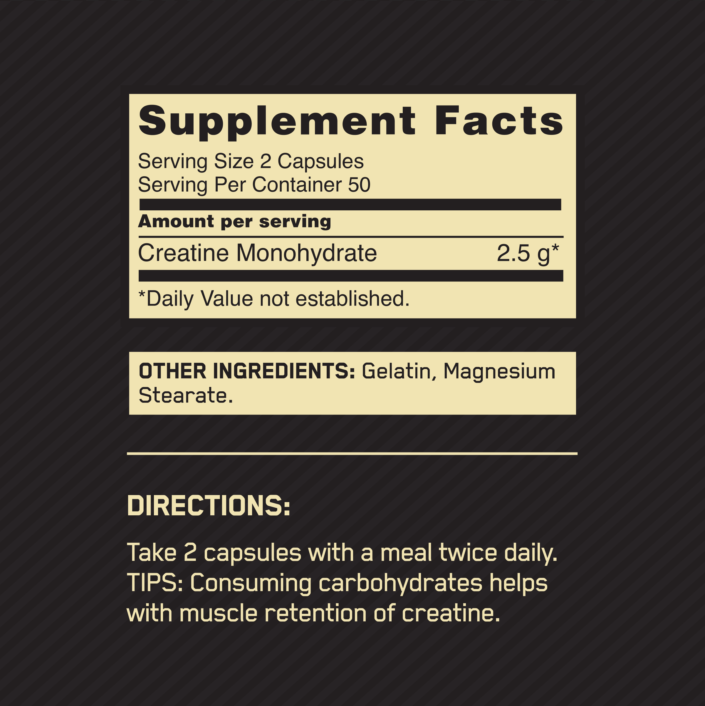 Optimum Nutrition Micronized Creatine Monohydrate Capsules, Keto Friendly, 2500mg, 100 Capsules - image 4 of 7