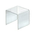 thumbnail image 4 of Azar Displays 515314 9.5" Square Acrylic Riser (4 Pack), 4 of 4