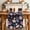 Black, variant on Beach Coastal Table Runner 72 Inches, Summer Nautical Shell Starfish Coral Black Bed Runner Dresser Scarves Tabletop for Indoor Outdoor Parties/Ceremony/Banquet, 14" x 72"
