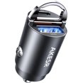thumbnail image 1 of Cargador de coche AKESR PD65W y QC65W USB C de carga rápida, 1 of 9