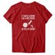 thumbnail image 1 of Blusas de Manga Corta para las Mujeres Divertido Impreso Cuello Redondo Tee, Vintage Humor Gráfico Blusas de Primavera para las Mujeres, 1 of 3