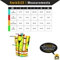 thumbnail image 2 of KwikSafety (Charlotte, NC) GODFATHER Safety Vest (Cushioned Collar) Class 2 ANSI OSHA High Visibility 9 Pockets Reflective Tape Heavy Duty Zipper Mesh HiVis Construction Surveyor Men | Yellow Small, 2 of 6