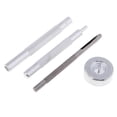 thumbnail image 4 of 40 Sets Heavy Duty Snap Fasteners 13mm Press Studs Buttons With Punch Tool Black, 4 of 8
