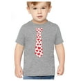 thumbnail image 1 of Tstars Boys Unisex Valentine's Day Shirts for Kids Love Red Hearts Tie Love Best Gift for Valentine's Day Cute Gift Idea for Boy Toddler Infant Kids T Shirt, 1 of 6