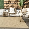 thumbnail image 6 of nuLOOM Jae Moroccan Indoor/Outdoor Area Rug, 8' x 10', Jae Natural, 6 of 6