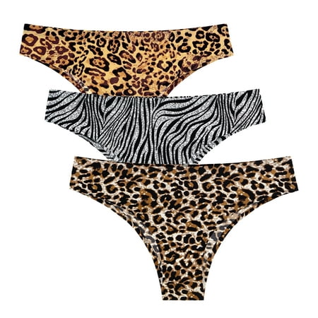 

Women Lingerie Temptation Low-waist Panties Thong Transparent Underwear Note Please Buy One Size Larger