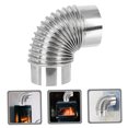 thumbnail image 4 of CRILSTYLEO Escape De Con Codo De Acero Inoxidable Para Ventilación En Cocina Y Camping, 4 of 8