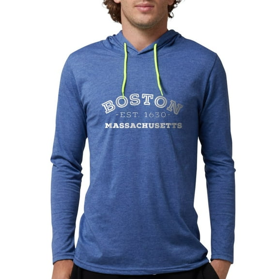 CafePress - Boston Massachusetts - Mens Hooded Shirt