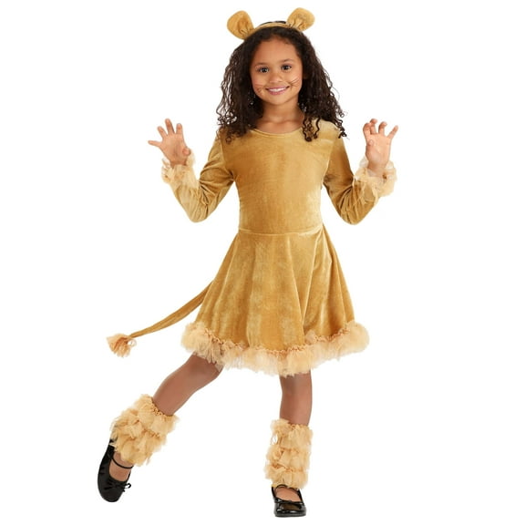 Kid's Lady Lion Costume