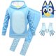 thumbnail image 4 of Disfraz de Halloween para niños, ropa de Cosplay de Anime Bingoed, pantalones de manga larga, máscara, guantes, encantador, carnaval, fiesta, 4 of 4