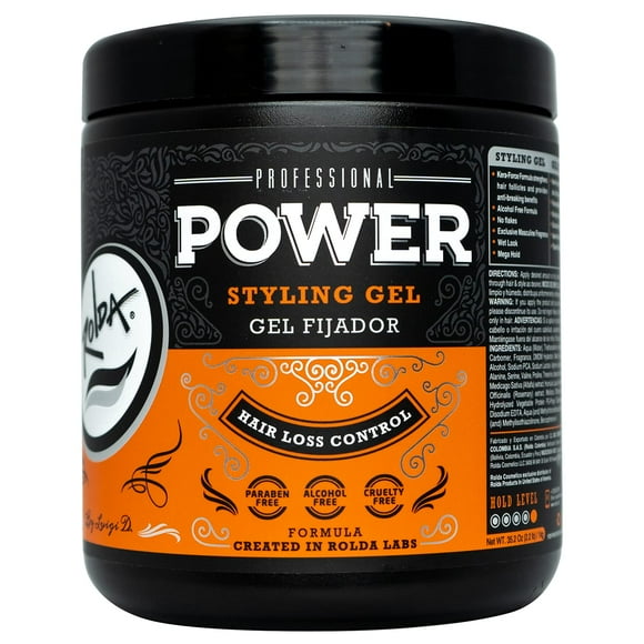 Rolda Power Gel para peinar Control de pérdida de cabello 35.2oz