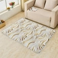 thumbnail image 2 of 2x3 Rugs Abstract Area Rug, Modern Carpet for Living Room Bedroom Entryway Geometric Patterned Indoor Home Decor, Non Slip Soft & Low Pile Small Washable Rug ZH&207, 2 of 7
