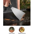 thumbnail image 3 of Multi-Purpose BBQ Tool Kit 3 Spatulas, 1 Chopper Scraper, 2 Bottles for Blackstone Grill and Griddle,Flat Top Grill Camping and Tailgating, 6 Piece, 3 of 5