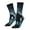 2 Black-1, variant on Moon Wolf Warrior Crew Socks for Men & Women, Breathable Casual Athletic Ankle Socks