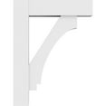 thumbnail image 3 of Ekena Millwork 5"W X 18"D X 24"H Standard Imperial Architectural Grade Pvc Bracket With Block Ends, 3 of 8