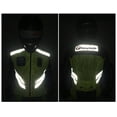 thumbnail image 4 of Motorcycle Riding Reflective Vest Team Uniform Fluorescent Safety Jacket, 4 of 8