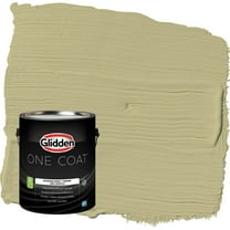 Glidden One Coat Cress Green / Green Semi-Gloss Interior Paint with Primer, 1 Gallon