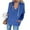 Blue, variant on Women's Fleece Pullover Hoodie Casual Color Hooded Pocket Long Sleeve Comfort Under $10