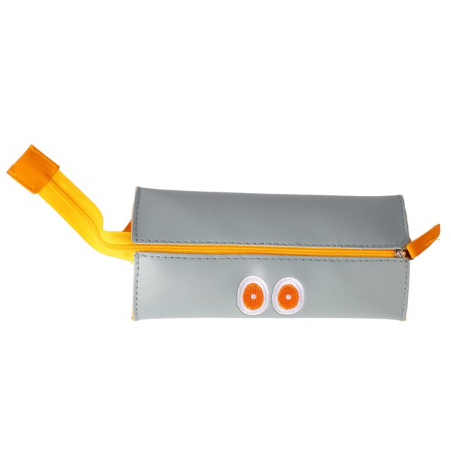 Precioso estuche para lápices, bolso para bolígrafos de piel sintética resistente al agua con botón de presión, cremallera suave para estudiantes de secundaria