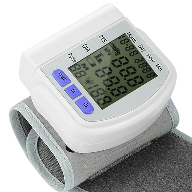 Monitor Digital LCD para medir el ritmo cardíaco, oxímetro automático para la muñeca, para el cuidado de la salud