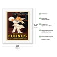 thumbnail image 2 of Réchaud Furnus Stoves - Cook Everything Without Drying Out (Cuit Tout sans Dessécher) - Vintage French Advertising Poster by Jean D'Ylen c.1926 - Fine Art Rolled Canvas Print 16in x 20in, 2 of 4