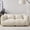 Beige, variant on Lazy Sofa Chairs, Soft beanbag chair with high resilience foam core for two people. The comfortable square recliner sofa is ideal for family members and friends engaged in games, reading, watching TV