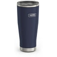 thumbnail image 4 of Thermos Stainless Steel Tumbler, w/ Slide Lock Lid, Mystic Navy, 18 oz, 4 of 9