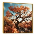 thumbnail image 2 of Designart "Abstract Oak Canopy Artistry II" Tree Oak Floater Framed Wall Art Living Room, 2 of 5