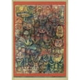 thumbnail image 2 of Paul Klee 14x18 Gold Ornate Wood Frame and Double Matted Museum Art Print Titled - Strange Garden (1923), 2 of 4