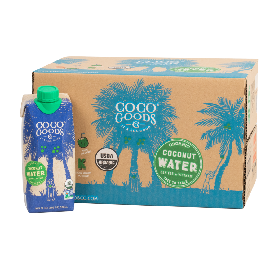 100 Organic Coconut Water 16.9 fl. oz, 12 pack