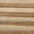 thumbnail image 1 of Ahgly Company Machine Washable Indoor Square Abstract Brown Sugar Brown Area Rugs, 8' Square, 1 of 7