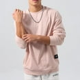 thumbnail image 4 of Hauts Décontractés à Manches Longues Col Rond pour Hommes Printemps et Automne, 4 of 7